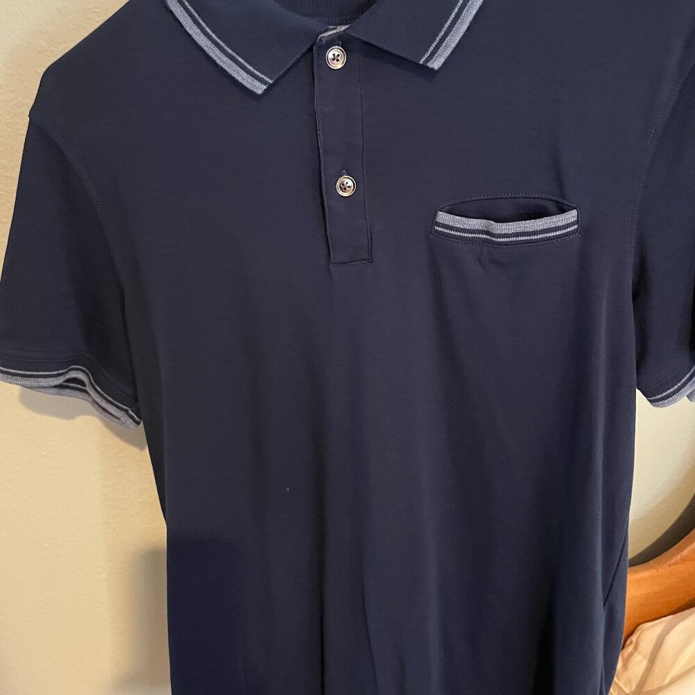 Banana Republic Polo Medium Navy Blue